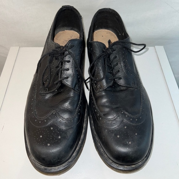 Dr. Martens - 14013 - Vintage Chunky Sole - Smooth Leather Brogue Oxfords - US11 - Picture 2 of 11